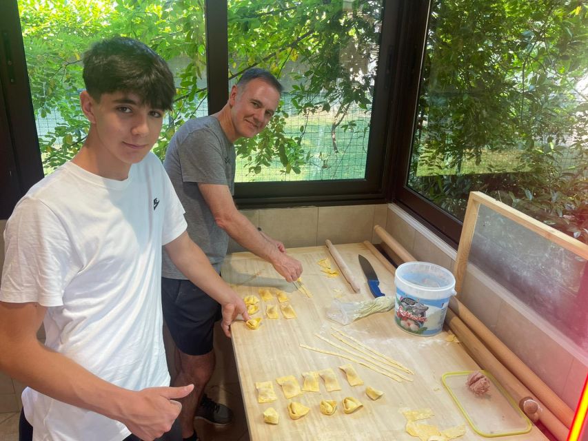 Learn and taste the real bolognese ragù and pasta making - Making pasta in a nonna-style kitchen