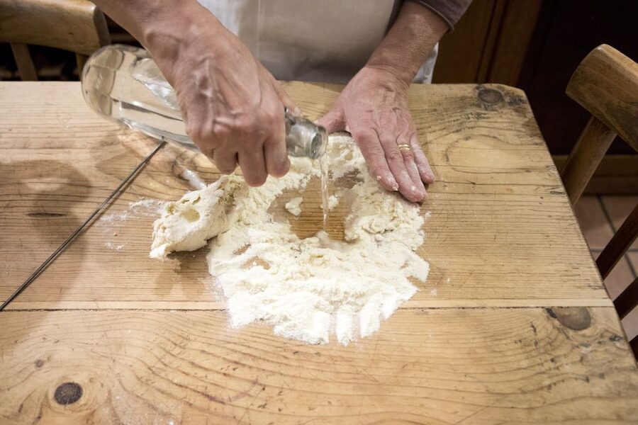 Lecce: Pasta & Tiramisu Cooking Class at a Local's Home - Tiramisu from the mixing bowl to the table