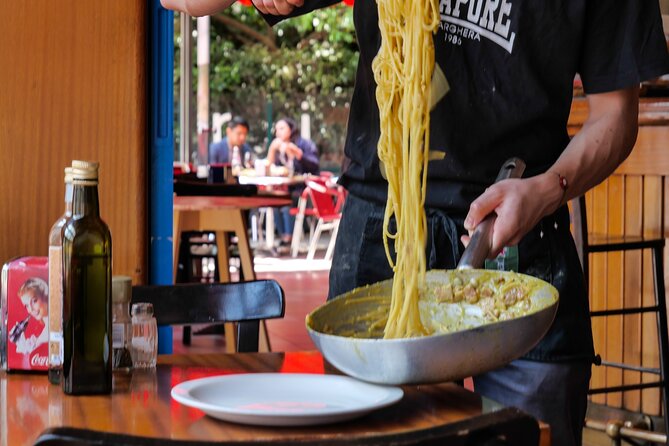 Make Pasta Carbonara from Scratch in a Jazz Club in Venice - Who will enjoy this most?