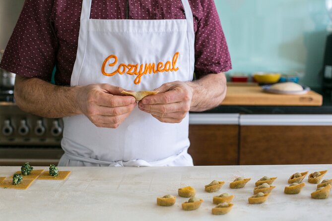 Make Ravioli & Tiramisù in Central Venice Kitchen (3-Course Meal) - Making ravioli by hand