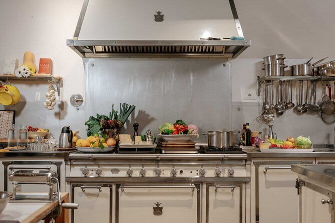 MaMa Florence: The Art of Corzetti - Hands-On Pasta Class - The four-course meal at the end