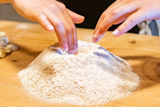 Matera: Pasta Cooking Class Old Farmer Style in a Sassi Cellar - Making Strascinate al tegamino by hand