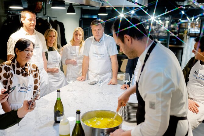 Milan Culinary Experience: Pasta & Gelato or Tiramisù Class - Sitting down to eat what you made