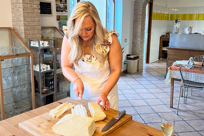 Milk the Cow & Make Mozzarella and Gnocchi with Our Family - Shaping handmade gnocchi with Rosanna