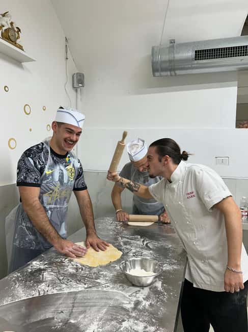 Naples: Pasta and Tiramisu Cooking Class with Local Chef - Starting with pasta dough and fettuccine Alfredo