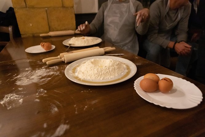 Naples Pasta Class: Fettuccine & Ravioli with Grandma’s Recipe - The meal includes more than pasta