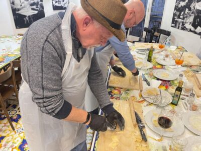Pasta Cooking Class with Tiramisù and a Drink