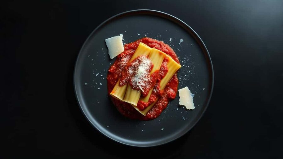 Nice: Mediterranean Fresh Pasta Cooking Class with Dinner - Sitting down to eat what you made