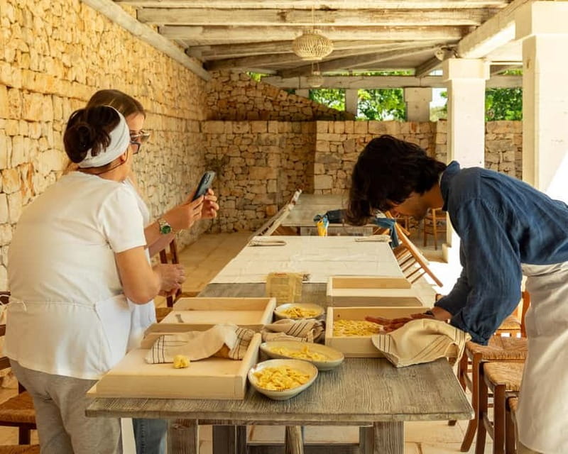 Ostuni: Orecchiette in a masseria - pasta making and tasting - Booking and cancellation details