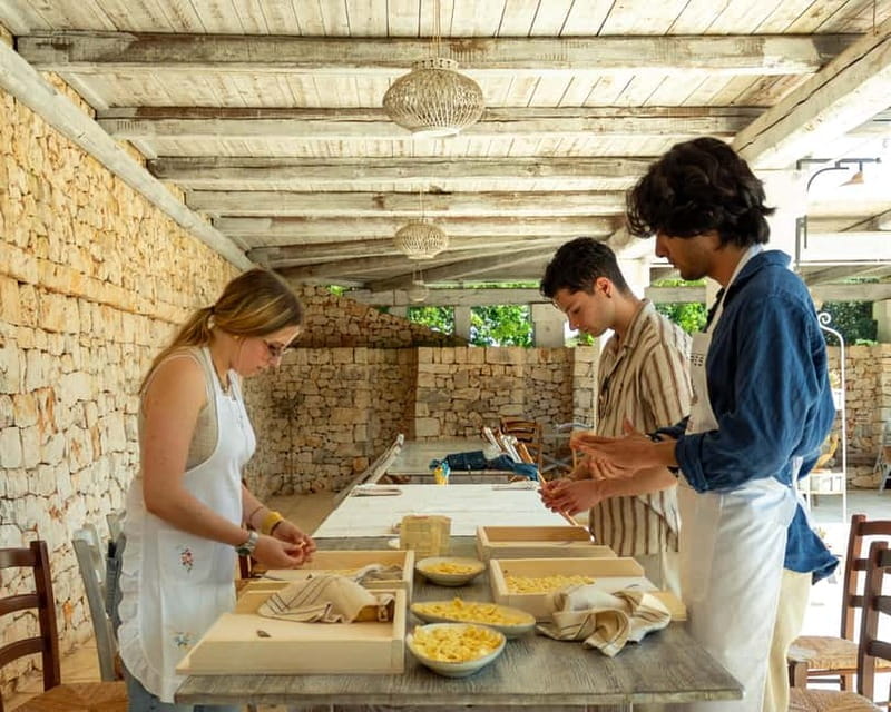 Ostuni: Orecchiette in a masseria - pasta making and tasting - Dietary and access considerations