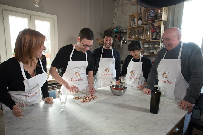 Pasta and Tiramisu at Local's Home in Sanremo - Rolling sfoglia by hand in Sanremo
