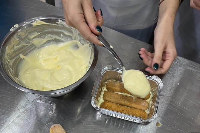 Pasta and Tiramisu Cooking Class with Local Chef in Naples - Sitting down to eat what you made