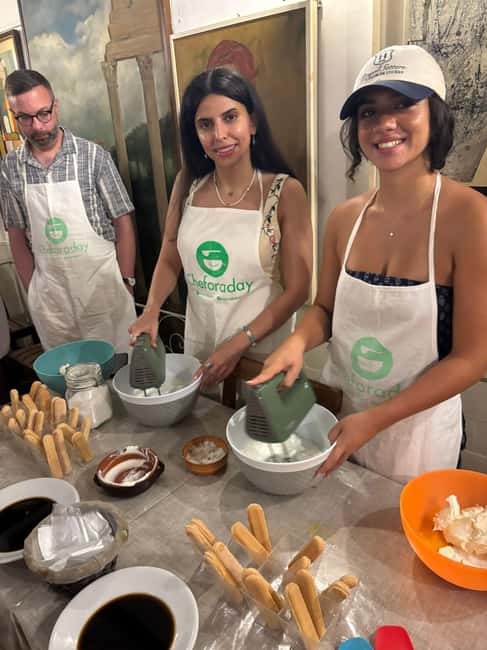 Pasta and tiramisù Cooking class with Wine at Piazza Navona - The chefs make the difference
