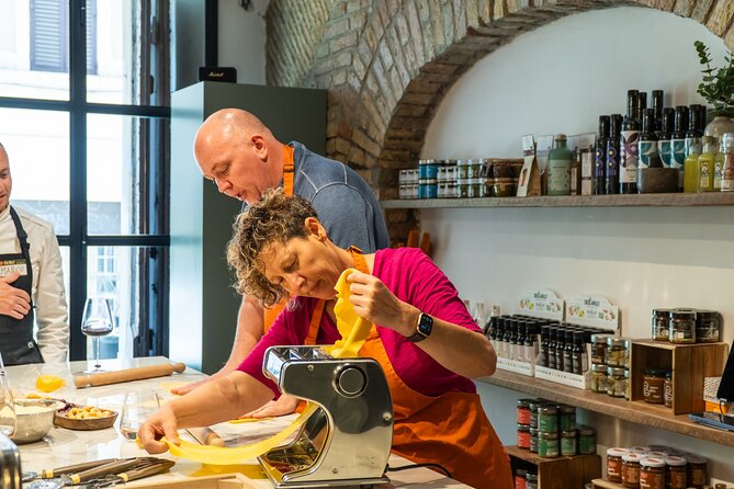 Pasta and Tiramisu Making Class with Fine Italian Wine in Rome - Italian wine and the final meal