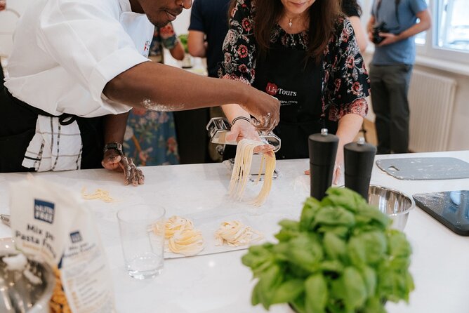 Pasta and Tiramisu Semi-Private Cooking Class with a MasterChef - Group size, family fit, and the class atmosphere