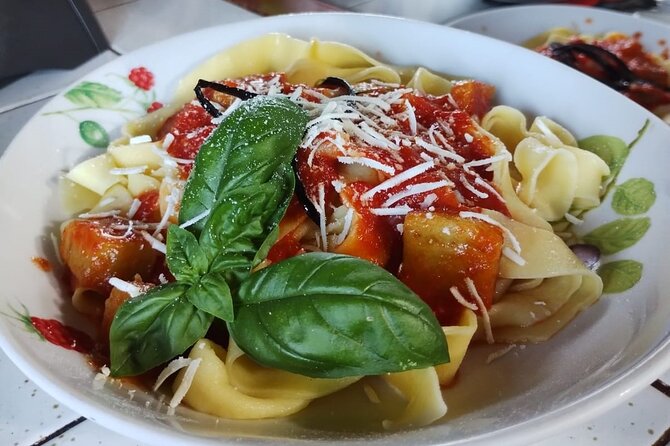 Pasta Class Cook Traditional -Sciacca-Wine included-Shuttle extra - What the $54.44 price gets you