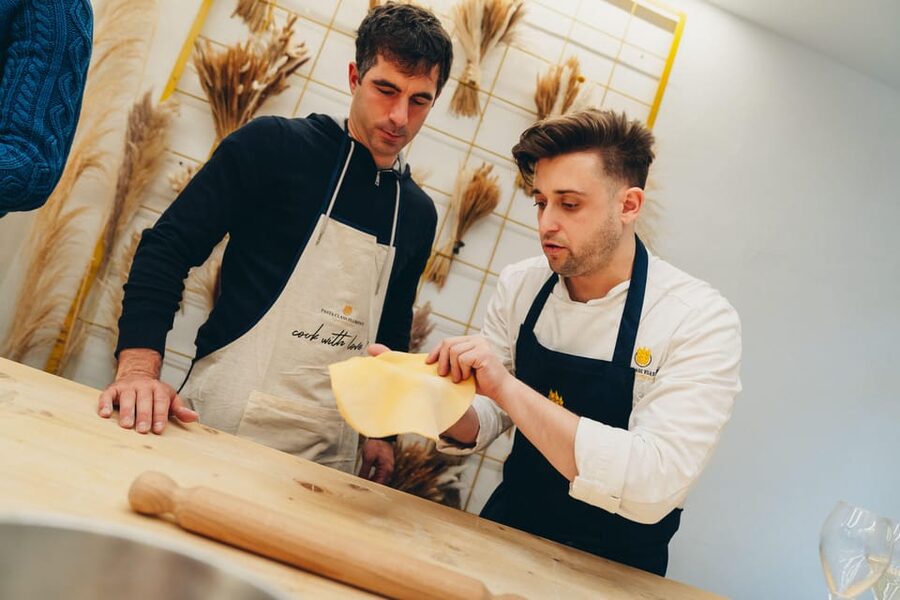Pasta Class Florence | The art of pasta + Chianti wine tour - What the sommelier adds to the wine tasting