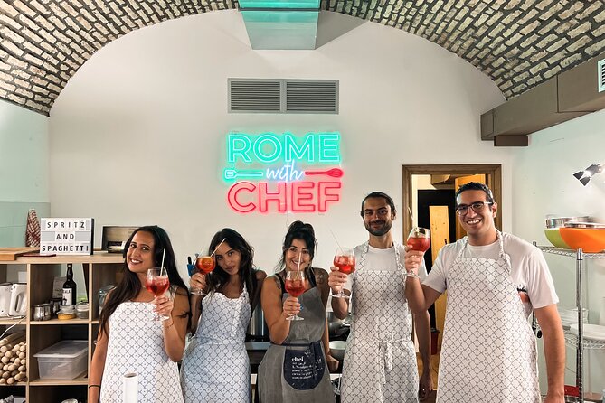 Pasta Cooking Class Near the Colosseum with 3 Spritz Cocktails - Is the $95.53 price good value?