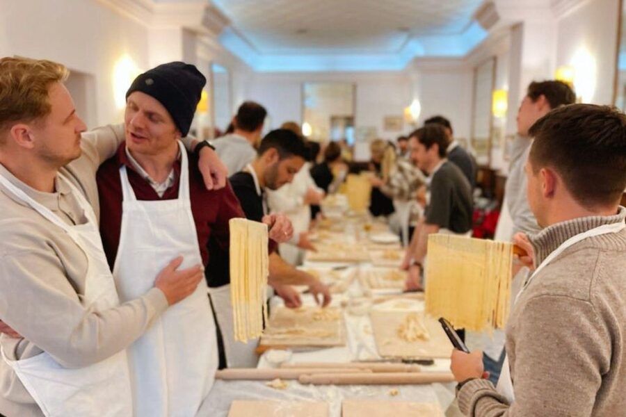 Pasta Cooking Class with Pesto Sauce Making in Rome Center - What $58 buys you in central Rome