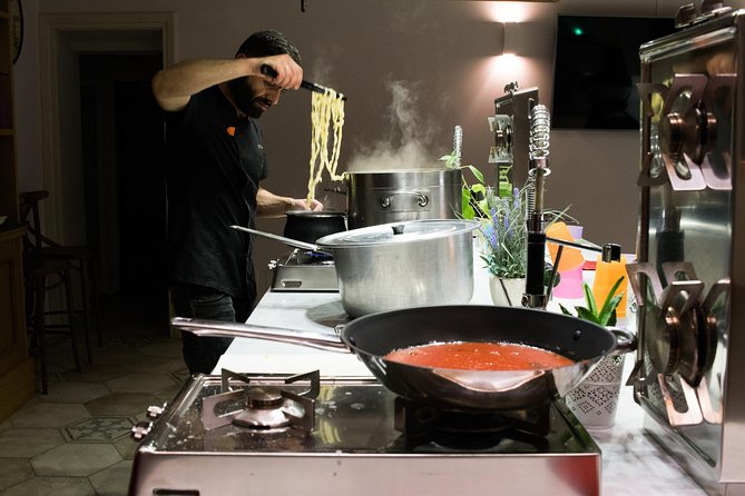 Pasta Making and Tiramisù Cooking Class in Rome - Making Pasta in a 17th-Century Roman Kitchen