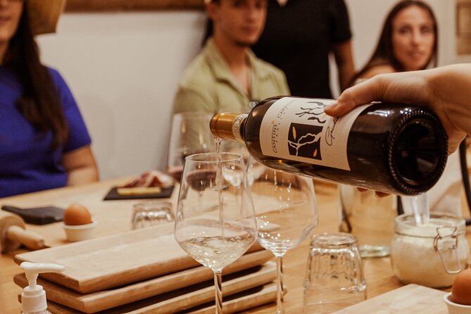 Pasta Making & Wine Tasting with Dinner in Frascati from Rome - Rolling pasta from scratch with a chef