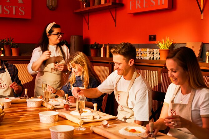 Pasta Making with Unlimited Prosecco in London's West End - Booking ahead and cancellation terms