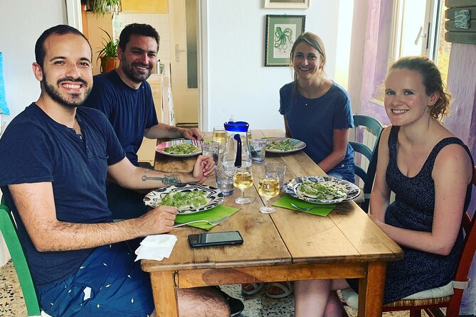 Pasta, Pesto and Tiramisu class Riomaggiore, Cinque Terre - The Apartment View and the Stairs You Need to Expect