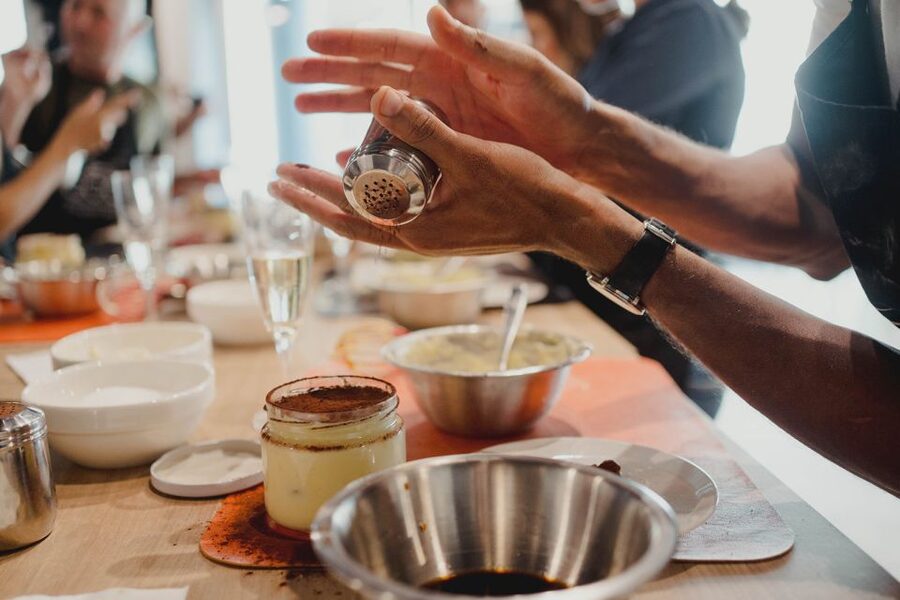 Pasta & Tiramisù making in the heart of Rome - Starting with Prosecco and pasta dough