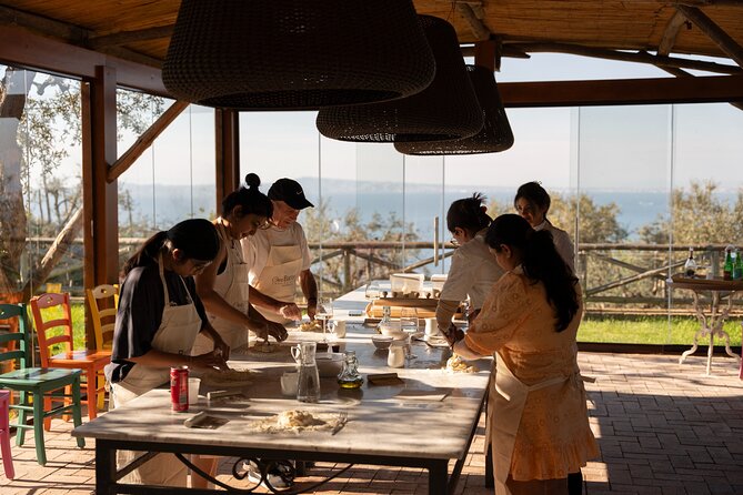 Pasta & Traditional Sorrento Cuisine with Pickup - 100% Hands On - Making fried Montanara pizza