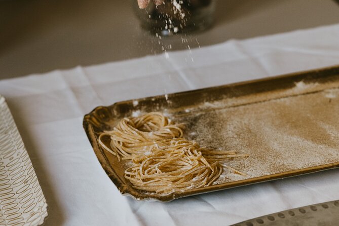 Piedmont Family Home Cooking: Fresh Pasta, Dessert & Wine - Why tajarin is the right Piedmont lesson