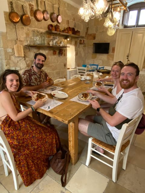 Polignano a Mare: Pasta Making Cooking Class with Drink - Taralli, preserved vegetables, and Puglian wine