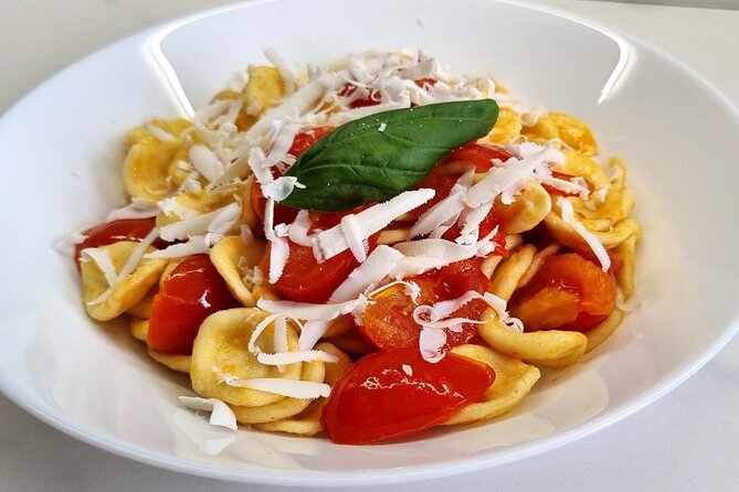 Premium Cooking Class in Bari: Pasta & Tiramisu, free wine bottle - Two pasta dishes made with fresh pasta