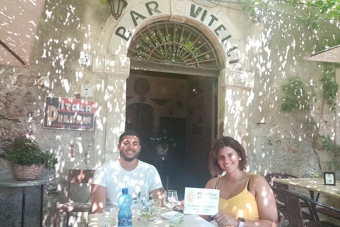 Private Godfather and Taormina Boat Tour with Appetizer and Pasta - Pickup and timing in Taormina