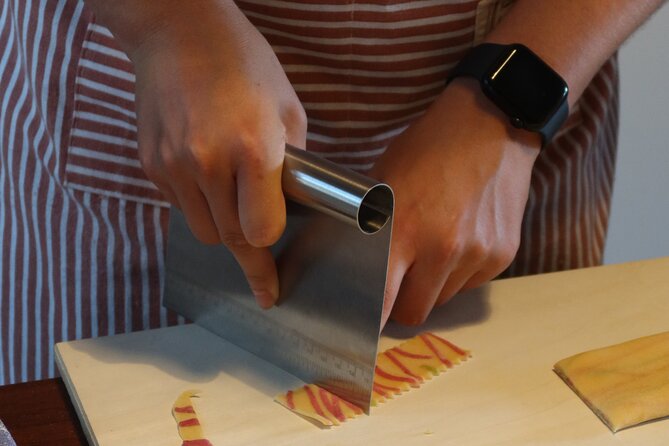 Private Home-Made Pasta Cooking Class in Pisa. - Sitting down to eat what you made