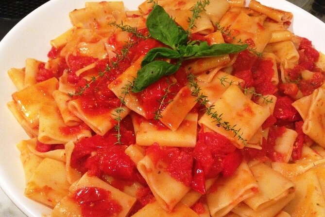 Private Testaccio Market Tour and Pasta Class in Rome with Chiara - From market ingredients to Chiara’s kitchen