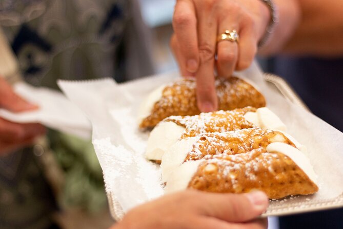 Ravioli Making Class in Palermo and Dessert - Shopping for ingredients at Capo Market
