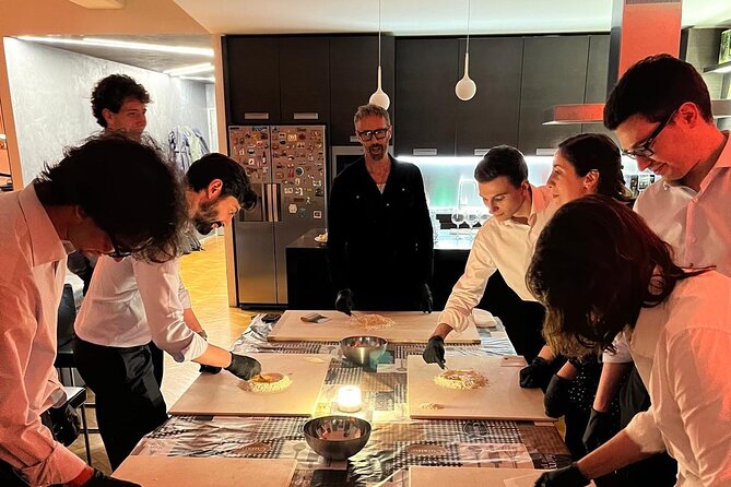 Rockin kitchen : Fresh Pasta lesson with Music Aperitif Dinner - The piadina aperitif gives the evening its local flavor