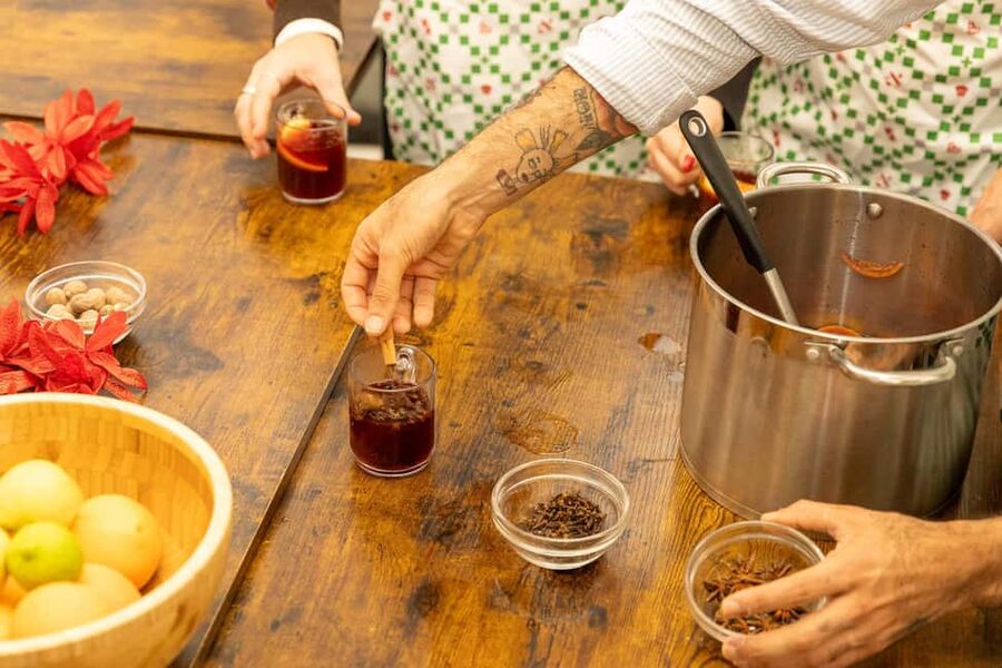 Rome: 2-in-1 Family-Friendly Pasta & Tiramisu Cooking Class - Eating what you made, with Roman drinks