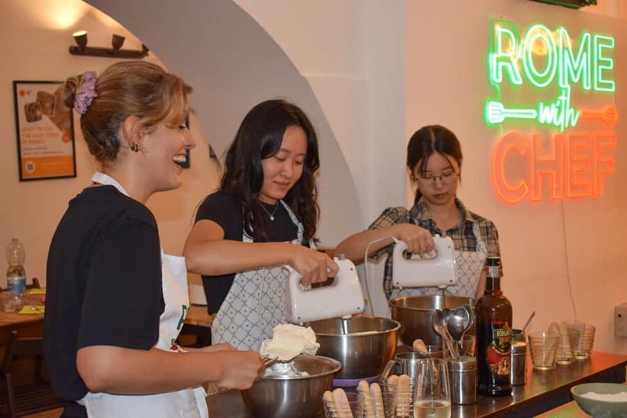 Rome: 2-in-1 Family-Friendly Pasta & Tiramisu Cooking Class - What the chefs add to the experience