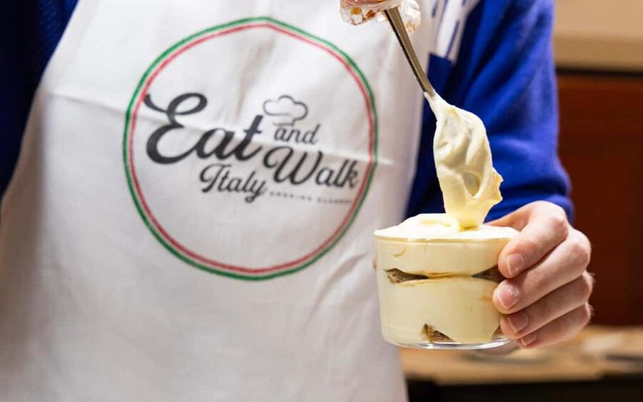 Rome: 3-in-1 Fettuccine, Ravioli, and Tiramisu Cooking Class - Making fettuccine from flour and eggs