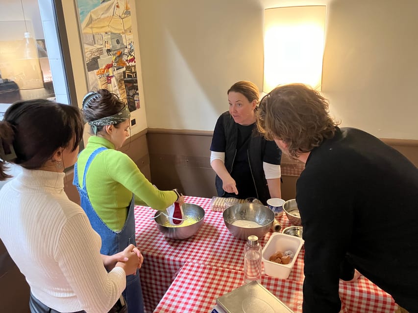 Rome: Fresh Pasta Making and Tiramisu Dessert Master Class - Booking flexibility and useful expectations