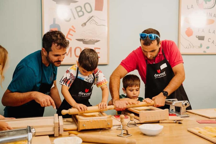 Rome: Fresh Pasta-Making Class with Wine and Gelato - Ravioli, fillings, and hands-on cooking