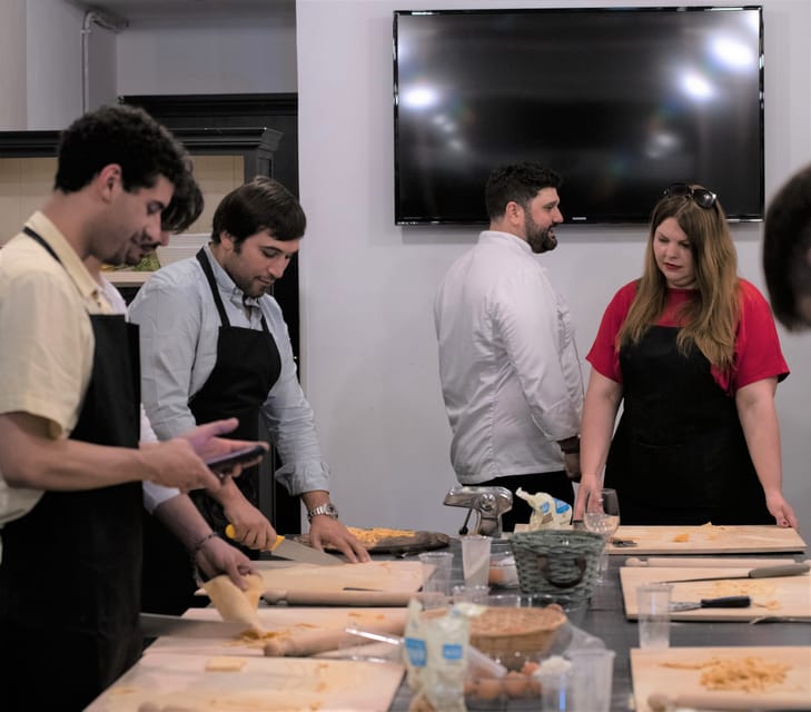 Rome: Handmade Pasta Cooking Class with Professional Chef - Appetizers first, then the pasta you made