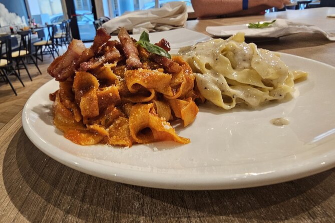 Rome: Hands-on Fettuccine, Ravioli & Tiramisu Cooking Class - The final meal turns a lesson into a social evening