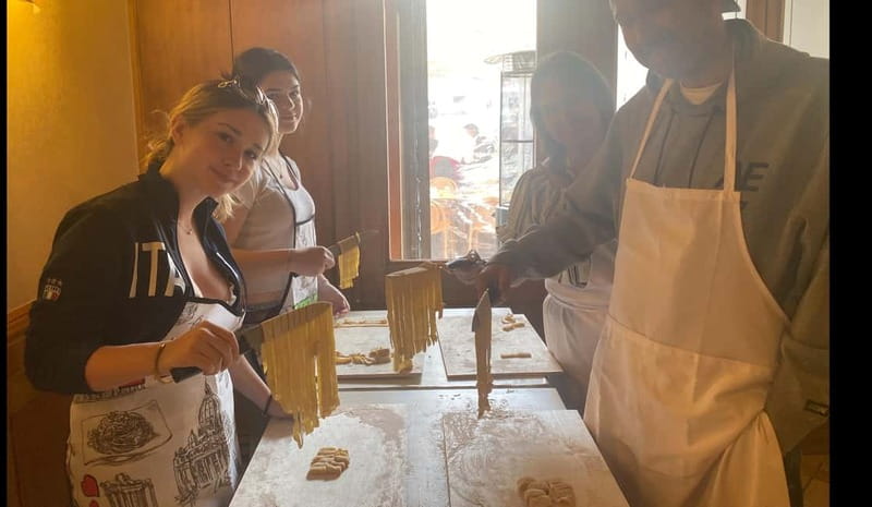Rome: Hands-On Pasta & Tiramisu Class - A good choice for families and first-time cooks