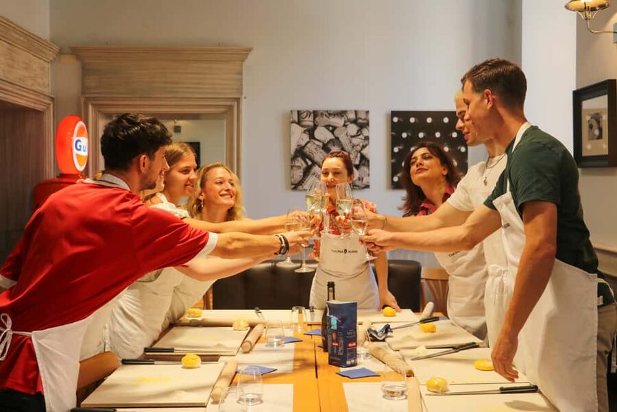Rome: Pasta and tiramisu perfection class w/wine & dessert - A Pasta Class Five Minutes from Piazza Navona