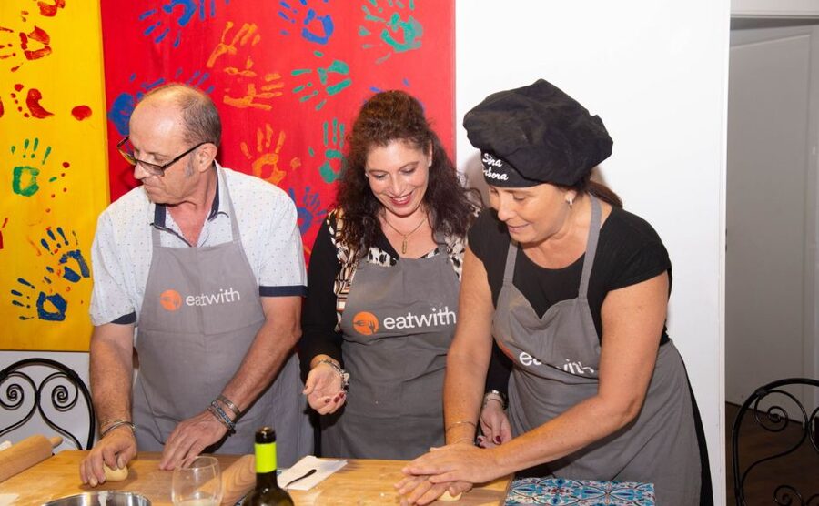 Rome: Pasta and Tiramisu Shared Cooking Class with Wine - Polenta with four-cheese sauce