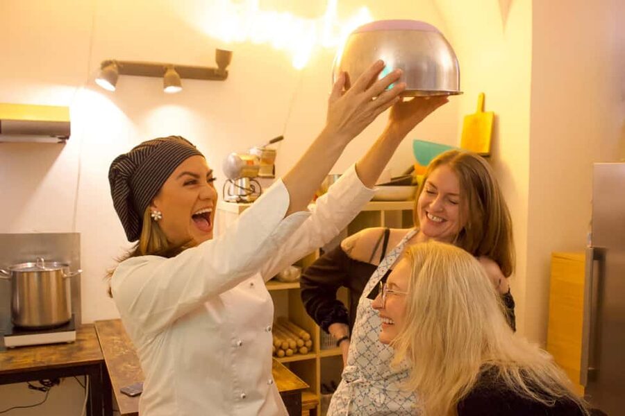 Rome: Pasta Class with 3 Spritz or Tiramisu by the Colosseum - What the $73 price gets you