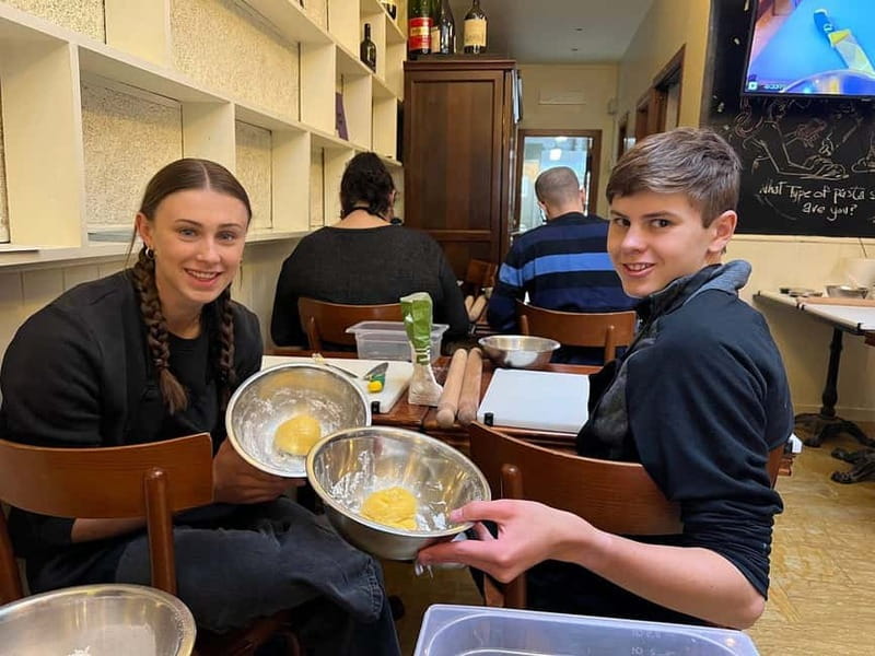 Rome: Pasta Cooking Class with Wine, Coffee, and Limoncello - Starting With Homemade Pasta Dough