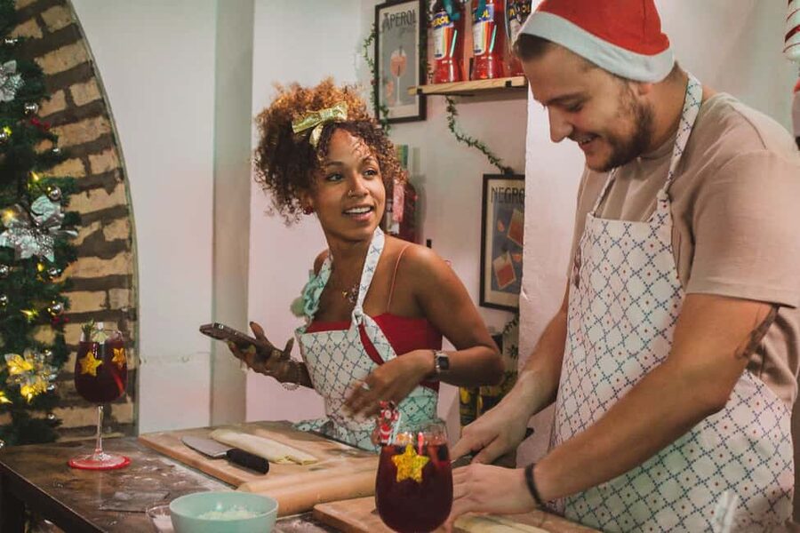 Rome: Pasta-Making Class with Italian Spritzes - Rolling fettuccine from scratch